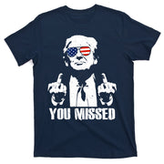 You Missed Finger Donald Trump Jd Vance 2024 Take America Back Pennsylvania T-Shirt