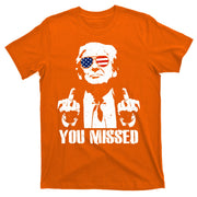 You Missed Finger Donald Trump Jd Vance 2024 Take America Back Pennsylvania T-Shirt