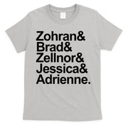 Zohran & Brad & Zellnor & Jessica & Adrienne T-Shirt