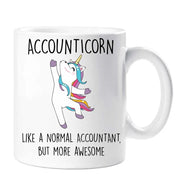 Accounticorn Mug Unicorn Like A Normal Accountant But More Awesome Cup Secret Santa Gift