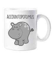 Accountotomus Mug Hippo Accountant Mug Gift