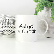 Adopt a Cat Coffee Mug