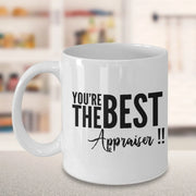 Appraiser mug Best Appraiser Appraiser gift gift for Appraiser Appraiser appreciation gift birthday gift coffee cup coffee mug