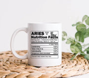 Aries Coffee Mug Aries Zodiac Mug Aries Gift Aries Birthday Gift Aries Zodiac Sign Aries Astrology Gift Aries Horoscope Aries Sign