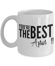 Artist mug Best Artist Artist gift Artist gift for artist ceramic coffee mug