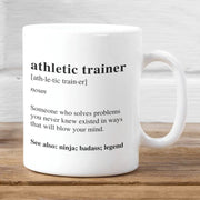 Athletic Trainer Definition Mug Gift mug for Men and Women l For Birthday Appreciation Thank You Gift Coffee Mug