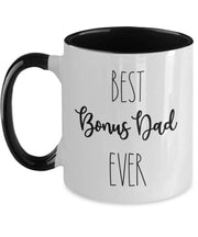 Best Bonus Dad Ever Mug Bonus Dad coffee cup Bonus  Dad mug Bonus Dad gift ideas from daughter-in-law son-in-law Christmas  Birthday gift