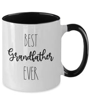 Best grandfather Ever Mug grandfather coffee cup mug Grandfather gift ideas from granddaughter from grandson Christmas gift Birthday gift