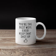 Best wife gifts anniversary gift wife gift birthday wife gift Christmas wife gift for wife coffee mug funny wife gift gift from husband