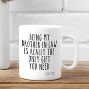 Brother-in-law Mug Brother in Law Christmas Gift Brother-in-law Gift Funny Brother in Law Gifts Brother of the Groom Birthday Gifts