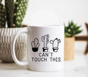 Cactus Mug Can39t Touch Coffee Mug Plant Mug Gardener Gift Plant Lady Succulent Gift Garden Mug Gardening Mug Gifts For Her