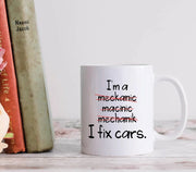 Car Mechanic Gift Mechanic Mug Car Mechanic Coffee Mug Mechanic Gifts I Fix Cars Funny Mechanic Spelling Car Lover Gifts For Him