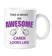 Carer Mug Awesome Carer Looks Like Present