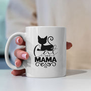 Cat Mother Wine Lover Coffee Mug