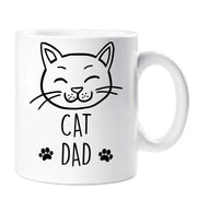 Cat Dad Mug Fathers Day Birthday Christmas Pet Present