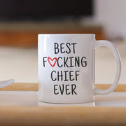 Chief Gift Chief Mug Best Chief Ever Funny Chief Gift Chief Birthday Chief Christmas Gift for Chief Chief Coffee Mug Chief Present