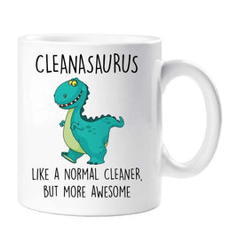 Cleaner Mug Dinosaur Cleanasaurus Like A Normal Accountant But More Awesome
