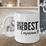 Congressman mug Best Congressman Congressman gift gift for Congressman consgressman gift appreciation gift birthday gift coffee cup