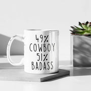 Cowboy Gift Cowboy Gift Idea Christmas Texas Gift Gift for Cowboy Texas Birthday Gift Texas Coffee Mug Texas Mug Texas Gift Men Women