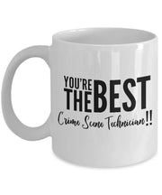 Crime Scene Technician mug Best Crime Scene Technician forensic gifts gift ideas for co-worker career gifts