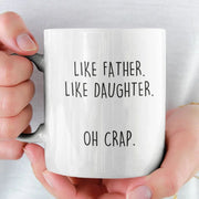 Dad Gifts from Daughter Funny Dad Gift Idea Father39s Day Christmas Birthday Gift for Dad from Daughter Funny Dad Coffee Mug Like Father