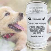 Dog Dad Beer Mug gift for dog lover Dog Dad Beer Stein Gift for Dad gift for Dog Dad Personalized Dog Dad Gift Dog Lovers Mug Fathers Day