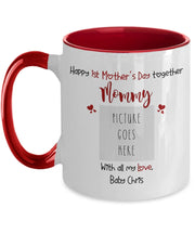 Expecting Mom mug from baby Personalized gift for Baby Sonogram Mom expecting child gifts third trimester Mothers Day gift Expectant mom