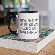 Father39s Day Gift for Father In Law Funny Fathers Day Mug Gift from Son From Daughter In Law Present for Dad Dad Coffee Mug