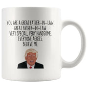 Father In Law Gift Trump Father-In-Law Mug Gift for Father In Law Father In Law Gift Idea Funny Gag Gift Father In Law Trump Mug Cup