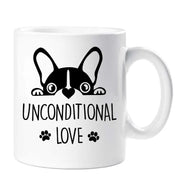 Frenchie Mug Unconditional Love Birthday Christmas Pet Present French Bull Dog
