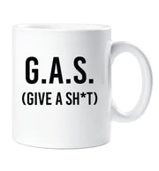 Friend Mug GAS Give A Sht Ceramic Novelty Present Gift Funny Cup Present Teenager