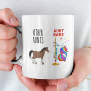 Funny Aunt Unicorn Mug Funny Gift For Your Aunt Aunt Gift Aunts Unicorn Mug Aunts Gag Gift Christmas gift Aunt Funny Mug Gift for her