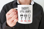 Funny Father39s Day Mug Gift For Dad Custom Gift For Husband Father39s Day Rude Gift Dad Mug From Daughter We Used To Live In Your Balls