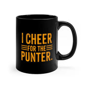 Funny Football Mug I Cheer For The Punter Football Mom Football Dad