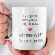 Funny Mother39s Day Mug Funny Mug For Mum Mug For Mom Mothers Day Mug Funny Cup Mug For Her Funny Sibling Mug Second Born Second Child
