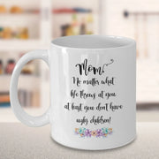 Funny Mothers Day Mug funny gift for mom from daughter from son Mothers Day Gift Gift for mom Gift for mother ugly children coffee mug
