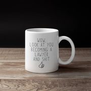 Funny New Lawyer Gift Law Student Gift Legal Practitioner Aspiring Lawyer Coffee Mug Law School Grad Gift for New Lawyer Lawyer Degree
