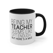 Funny Teacher Gifts Teacher Christmas Best Teacher Present Funny Teacher Gift Teacher Birthday Teacher Coffee Mug Gift for Teacher