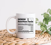 Gemini Coffee Mug Gemini Zodiac Mug Gemini Gift Gemini Birthday Gift Gemini Zodiac Sign Gemini Astrology Gift Gemini Horoscope Gemini