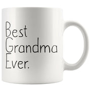 Gift for Grandma Unique Grandma Gift Best Grandma Ever Mug Mother39s Day Gift Birthday Gift New Grandma Gift Idea Coffee Mug Tea Cup White