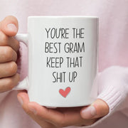 Gift for gram gram gifts funny gram gift gram mug gram coffee mug gram gift idea best gram birthday mothers day gift grandma gifts