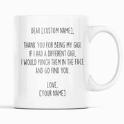 Gigi Gifts Personalized Custom Name Mug Gifts for Gigi Funny Gigi Gift Idea Mothers Day Birthday Christmas Best Gigi Gift Best Gigi Ever