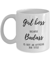 Girl Boss Girl Power Boss Lady Coffee Mug Feminism Blogger Entrepreneur gift Boss Gift Gift for her Christmas gift Birthday badass mugs