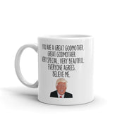 Godmother gifts baptism gift for women funny godmother gift godmother mug best godmother gift baptism mug baptism gift for adults