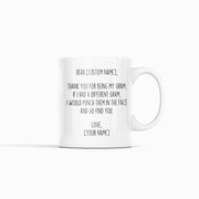 Gram Gifts Personalized Custom Name Mug Gifts for Gram Funny Gram Gift Idea Mothers Day Birthday Christmas Best Gram Gift Best Gram Ever