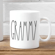 Grammy Coffee Mug Grammy Gifts Christmas Grandmother Cup for Pregnancy Reveal Mother39s Day Present Rae Dunn Inspired Mug