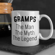 Gramps Gifts Grandpa Christmas Gramps The Man The Myth The Legend Gifts for Gramps Gift Idea Birthday Best Gramps Ever Gramps Coffee Mug
