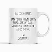 Gramps Gifts Personalized Custom Name Mug Gifts for Gramps Funny Gramps Gift Idea Fathers Day Birthday Christmas Best Gramps Ever Grandpa