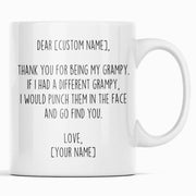 Grampy Gifts Personalized Custom Name Mug Gifts for Grampy Funny Grampy Gift Idea Fathers Day Birthday Christmas Best Grampy Ever Grandpa