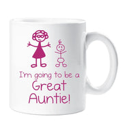 Great Auntie Mug I'm Going to be a Great Auntie Mug Gift New Grandparents Present Pregnancy Present New Baby